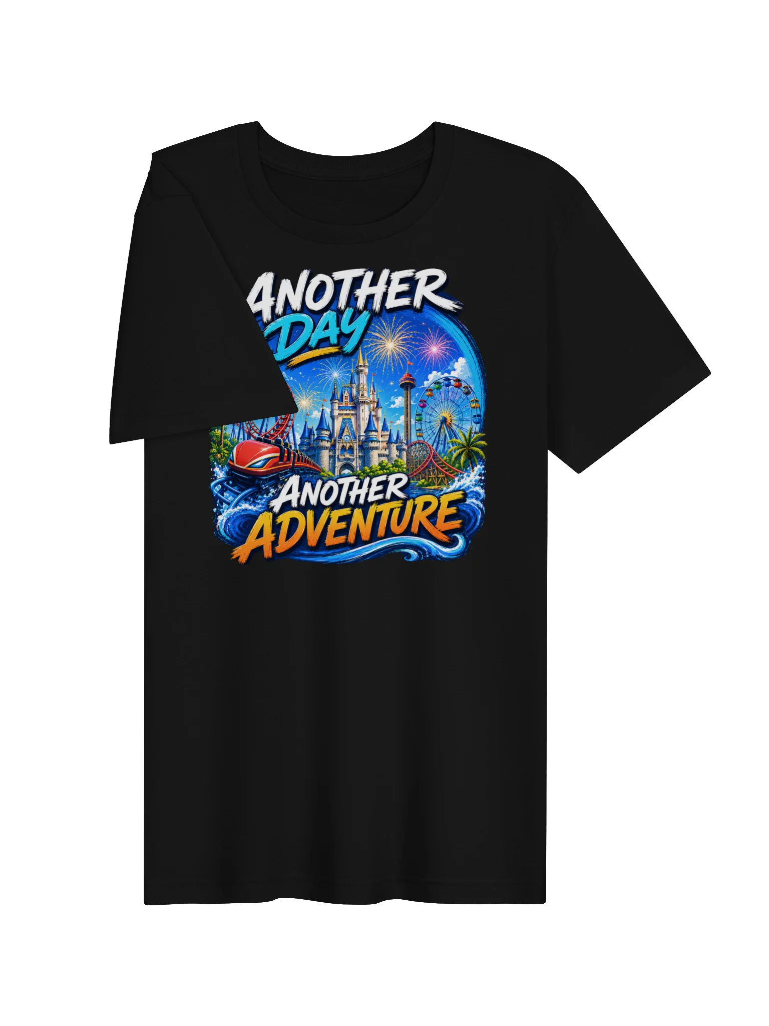 Another Day, Another Adventure Theme Park T-Shirt product image (3)