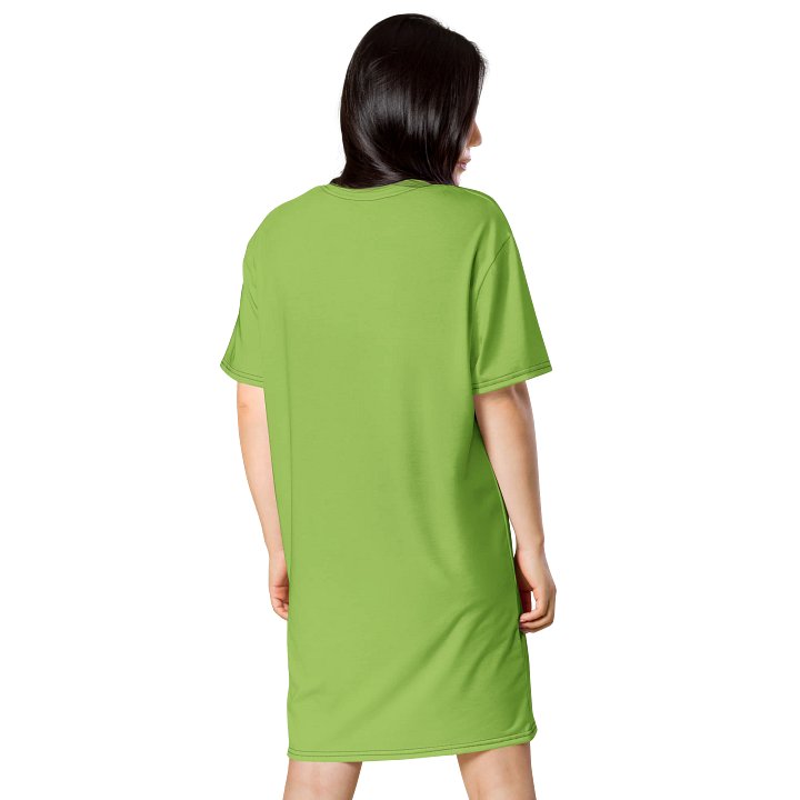Oversized T-Shirt Dress - Rich Conifer, Sizes 2XS-6XL product image (2)