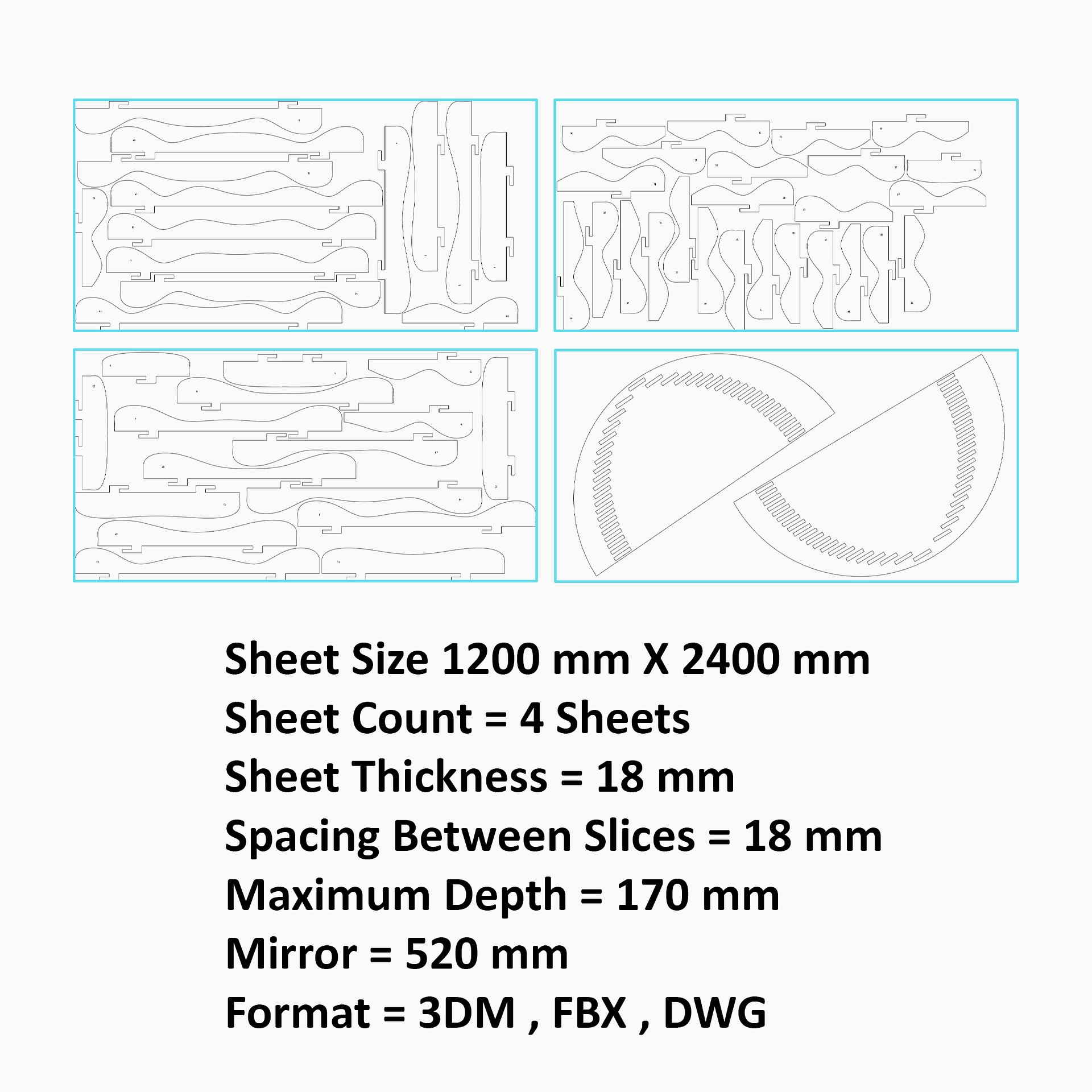 Parametric Mirror - PM 1 product image (3)