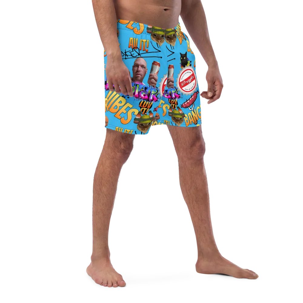Emote Bomb Trunks Blue product image (6)