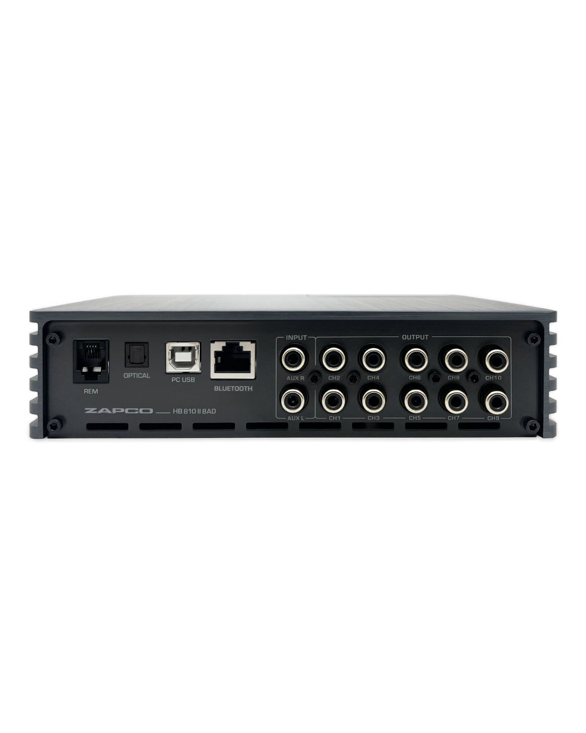 HB 810 II 8AD - 10 channel DSP, 4 channel (AB) + 4 channel (D) amplifier product image (3)