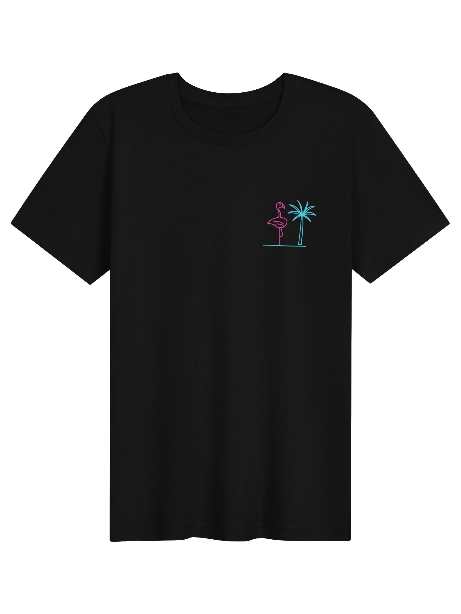 Palm & Flamingo Tee product image (1)