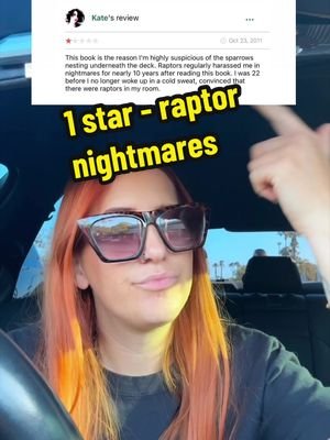 My humble apologies. Karma got me good.  See: The Haunting of Ashley and the Tyrannosaurus Rex What better to celebrate Sci-Fi summer with my own personal horror induced nightmare. Never thought I was scared of dinosaurs but I guess I unlocked a new fear? Haha no regrets. #scifibooks #jurassicpark #nightmarefuel #booktokgirlies #storytime 