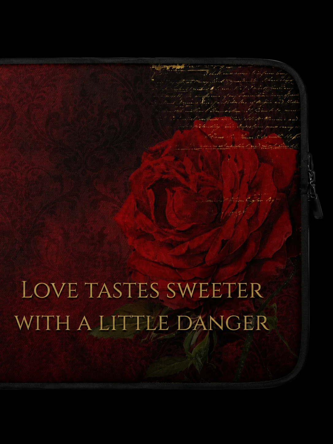 Crimson Reverie Laptop Sleeve - 13" Midnight Edition product image (5)