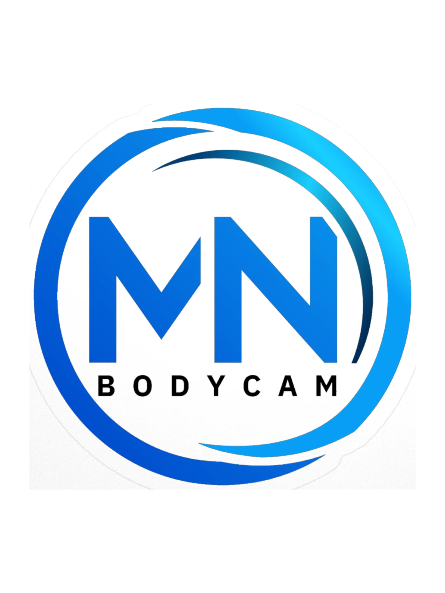 MN Bodycam Sticker White product image (1)
