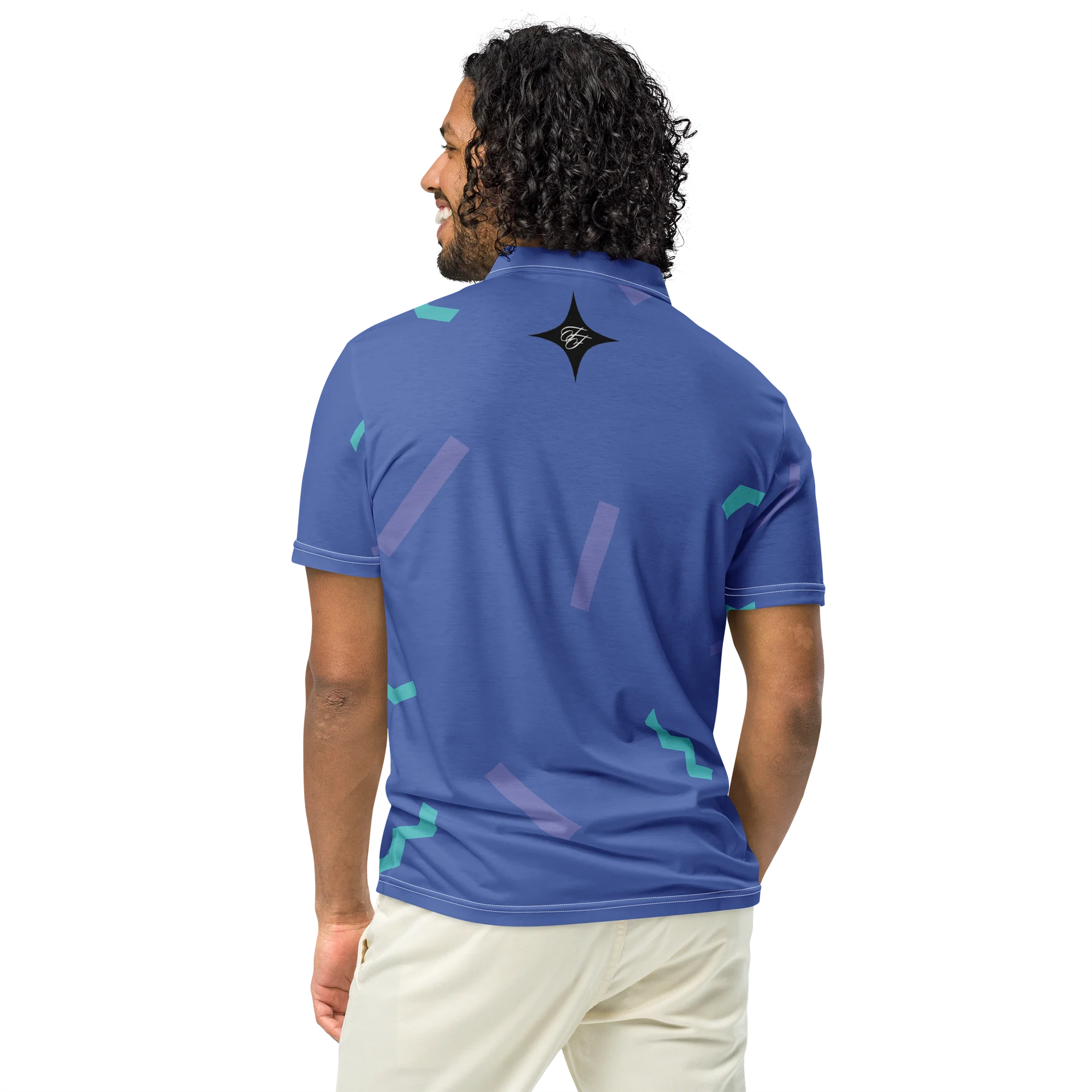 F&F 92 Slim Fit Polo Shirt (PUR) product image (5)
