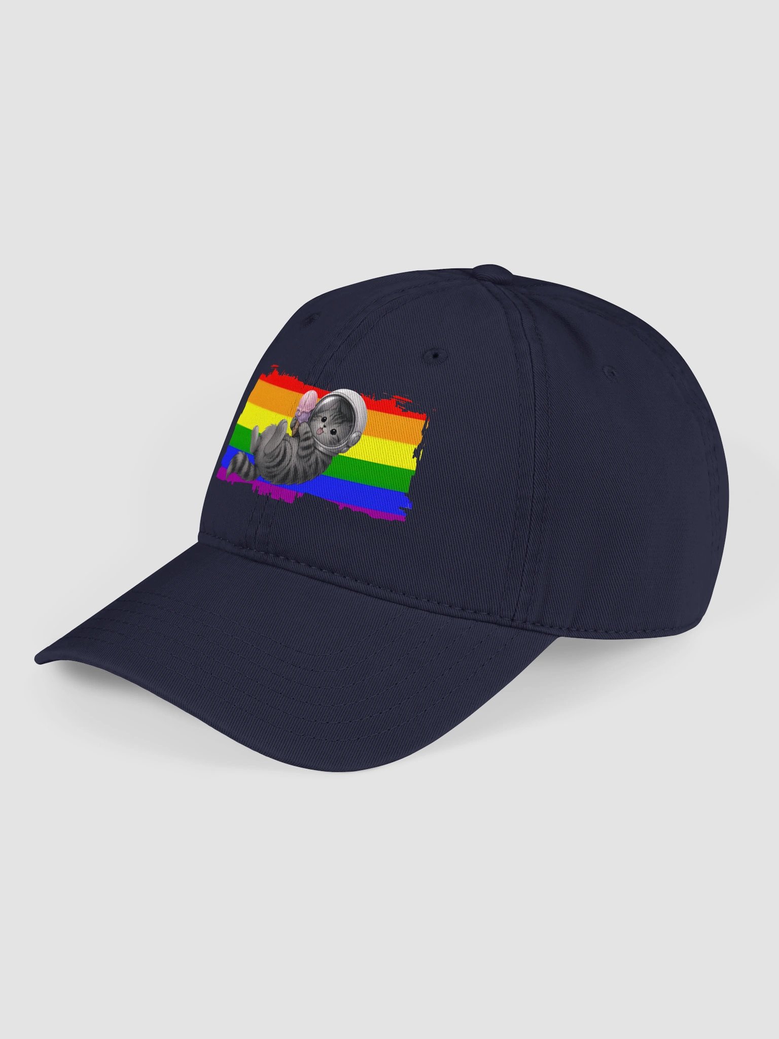 Space Cat Pride Cap product image (3)