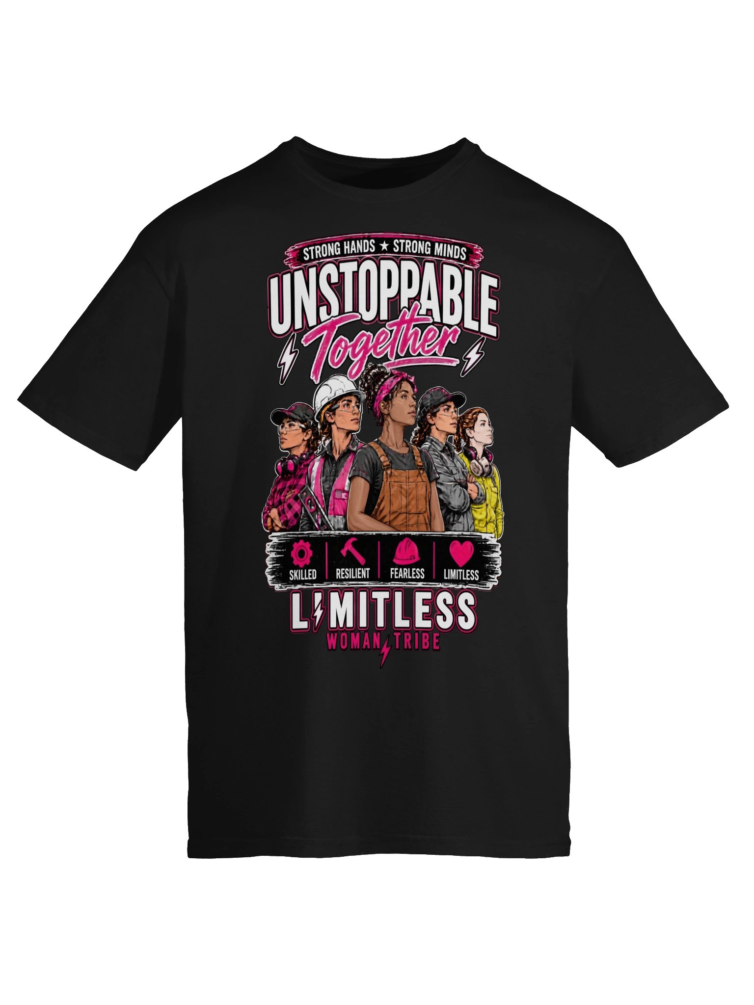 Unstoppable Women in Trades Graphic Tee product image (5)