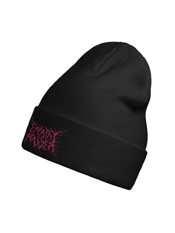 *BRAND NEW* DEATH METAL Empathy is Power Beanie (Pink Design) product image (2)