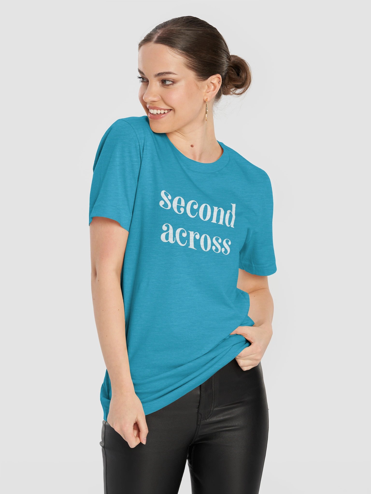 Second Across Minimalist Tee product image (111)