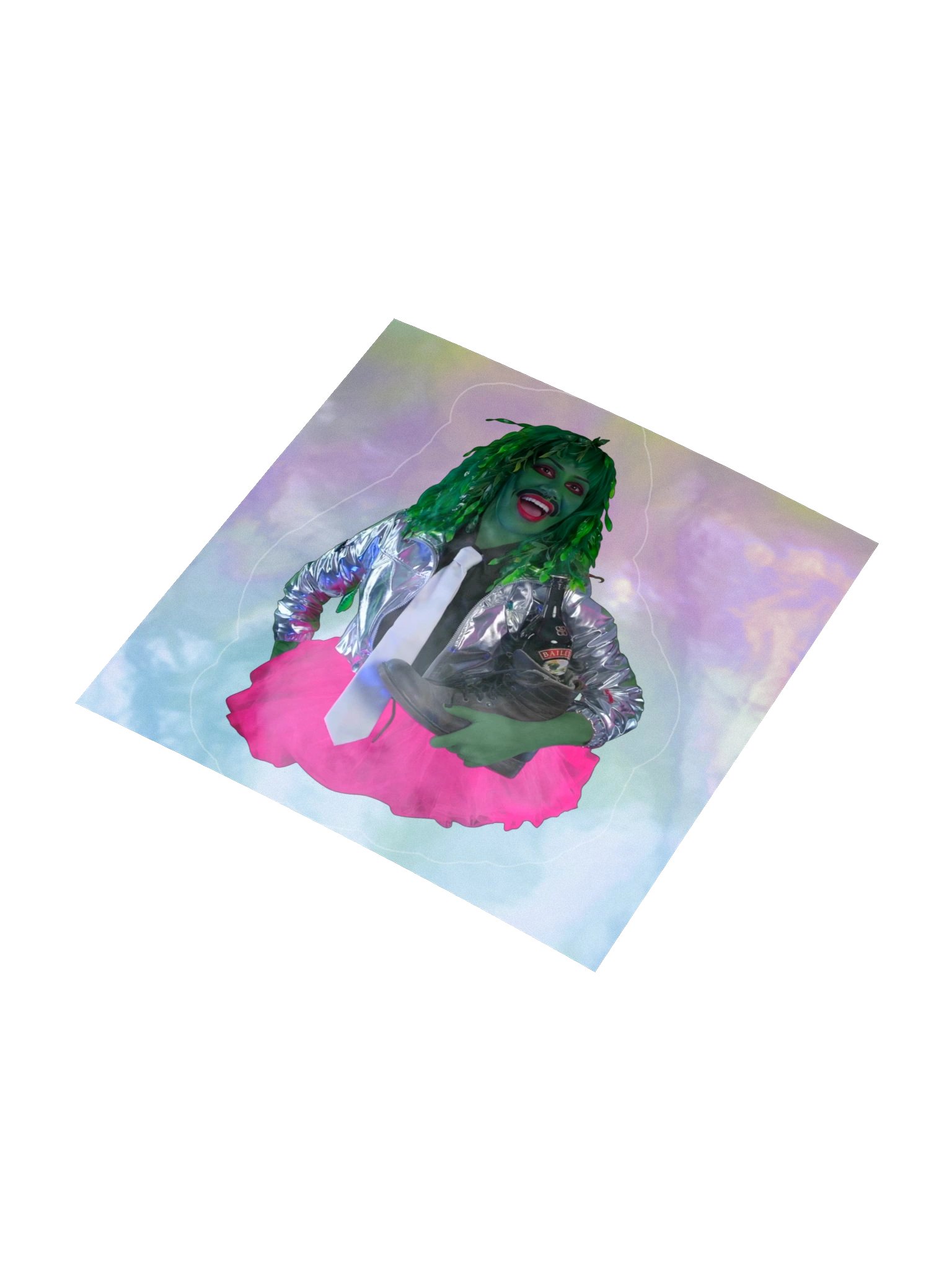Old Greather Holographic Sticker product image (3)