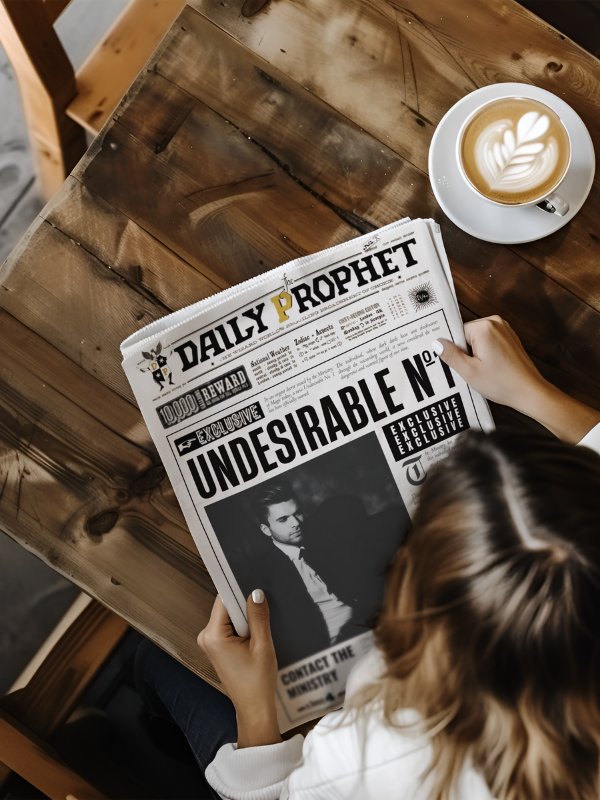 Magical Undesirable Number 1 Newspaper 100% Customizable Template Bundle product image (2)