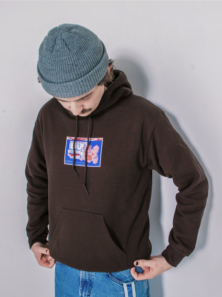 Twin Bears Hoodie - Brown product image (3)