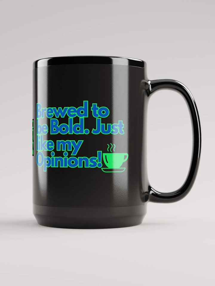 Cellar 8T Coffee - Brewed - Gloss Black Mug product image (1)