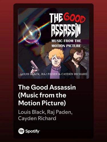 The Good Assassin: Music from the Motion Picture is now available to stream on Spotify, Apple Music and wherever else you str...