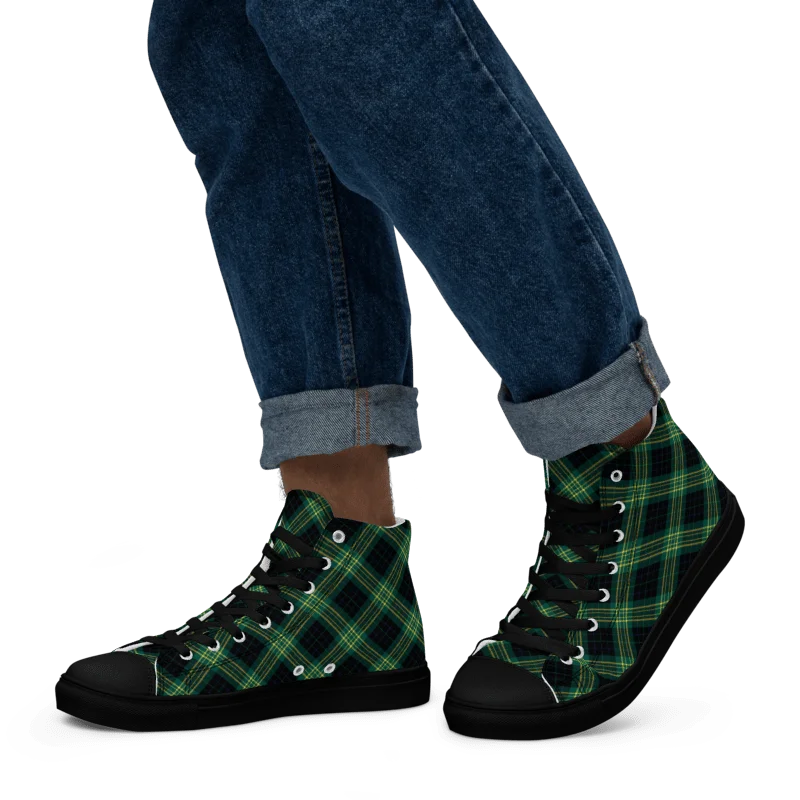Fitzpatrick Hunting Tartan Men's High Top Shoes product image (5)