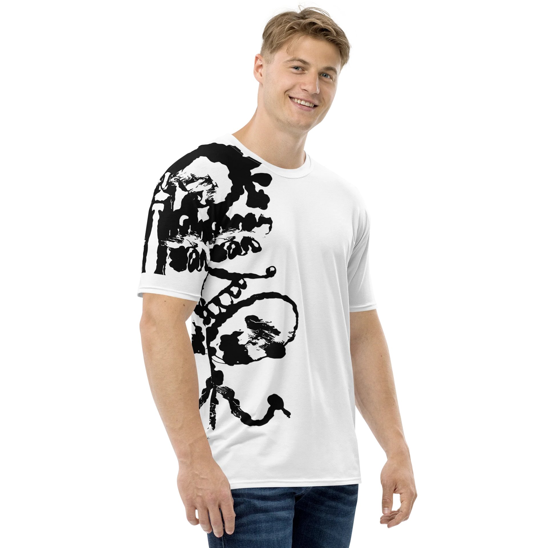 Arm Tatt | Inkblot T-shirt | Front & Back print product image (3)