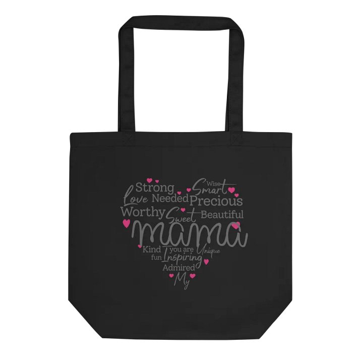Momma's Heart Word Art Tote product image (1)