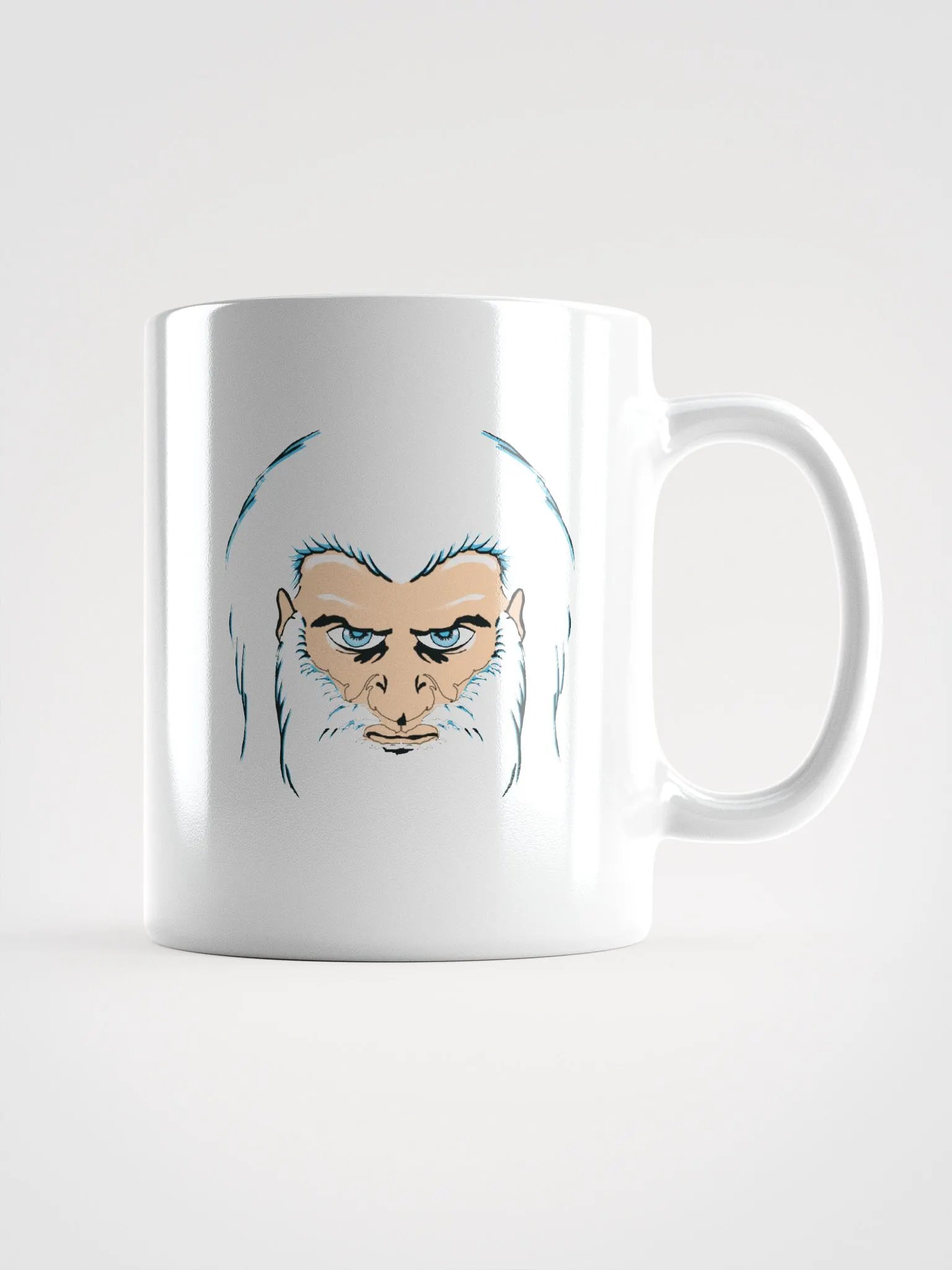 Stern Stare White Mug product image (2)