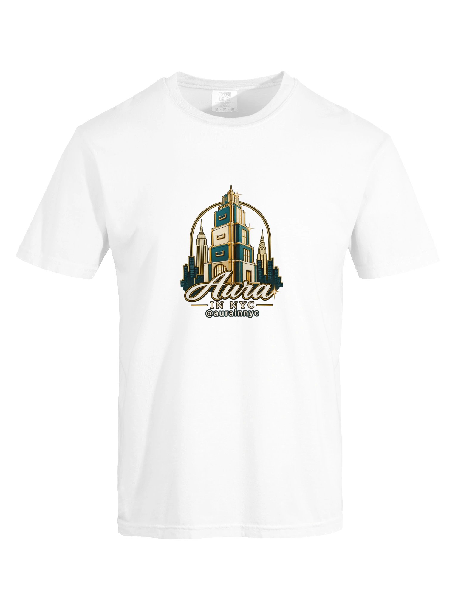 Trunk Tower - Aura in NYC T-Shirt - White product image (9)