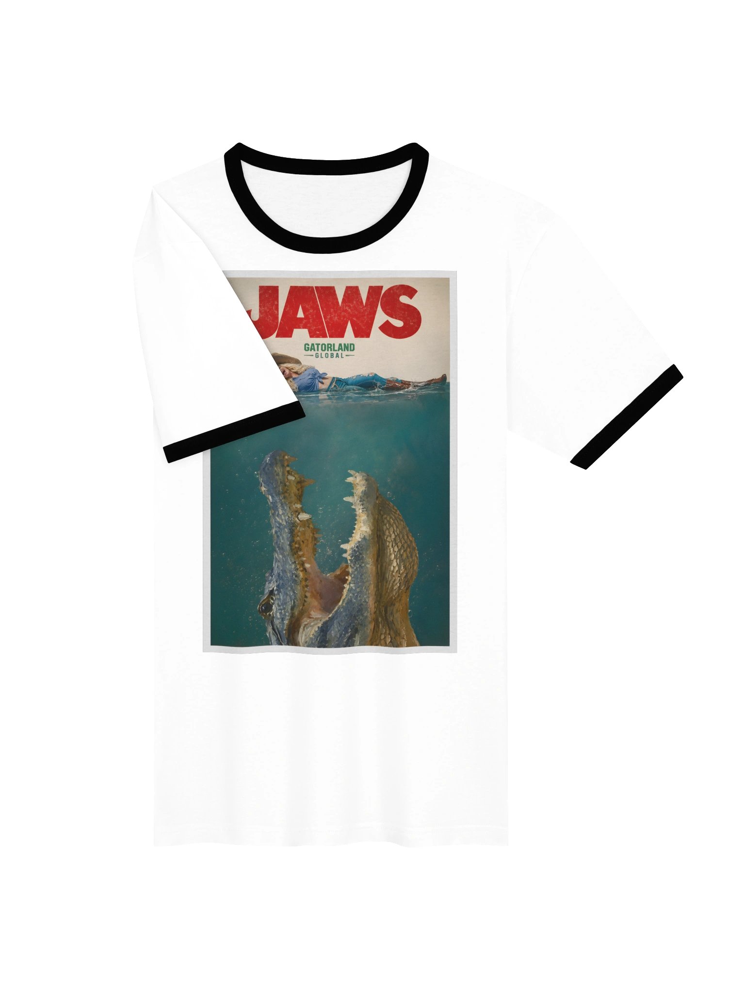 Jaws the Alligator Ringer Tee product image (3)