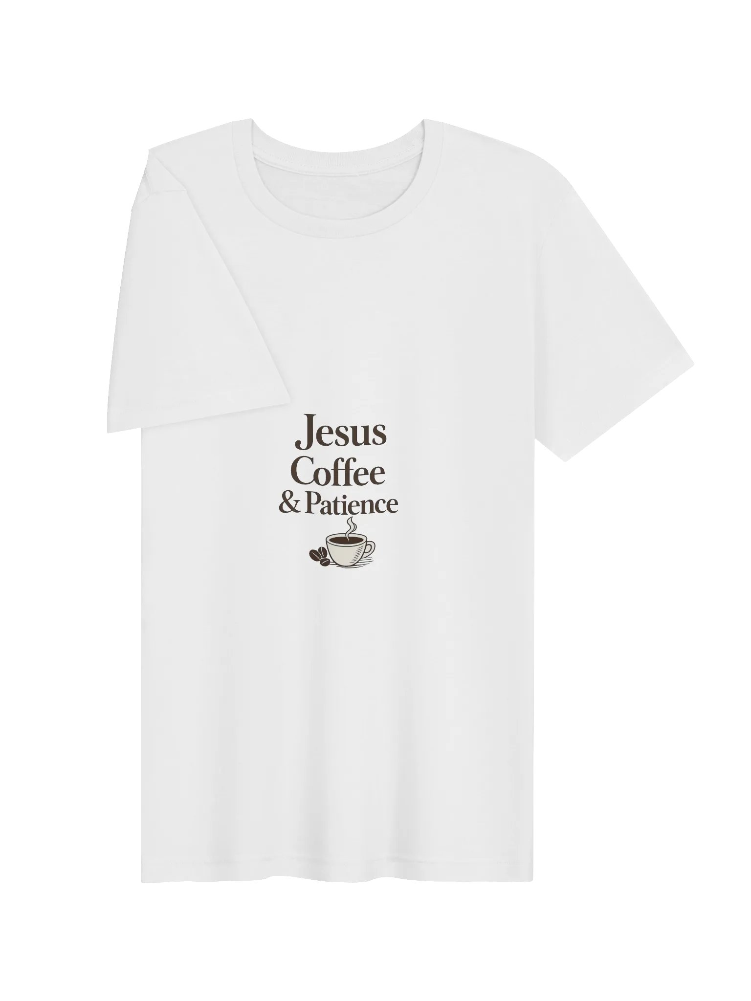 Jesus Coffee & Patience Tee product image (4)