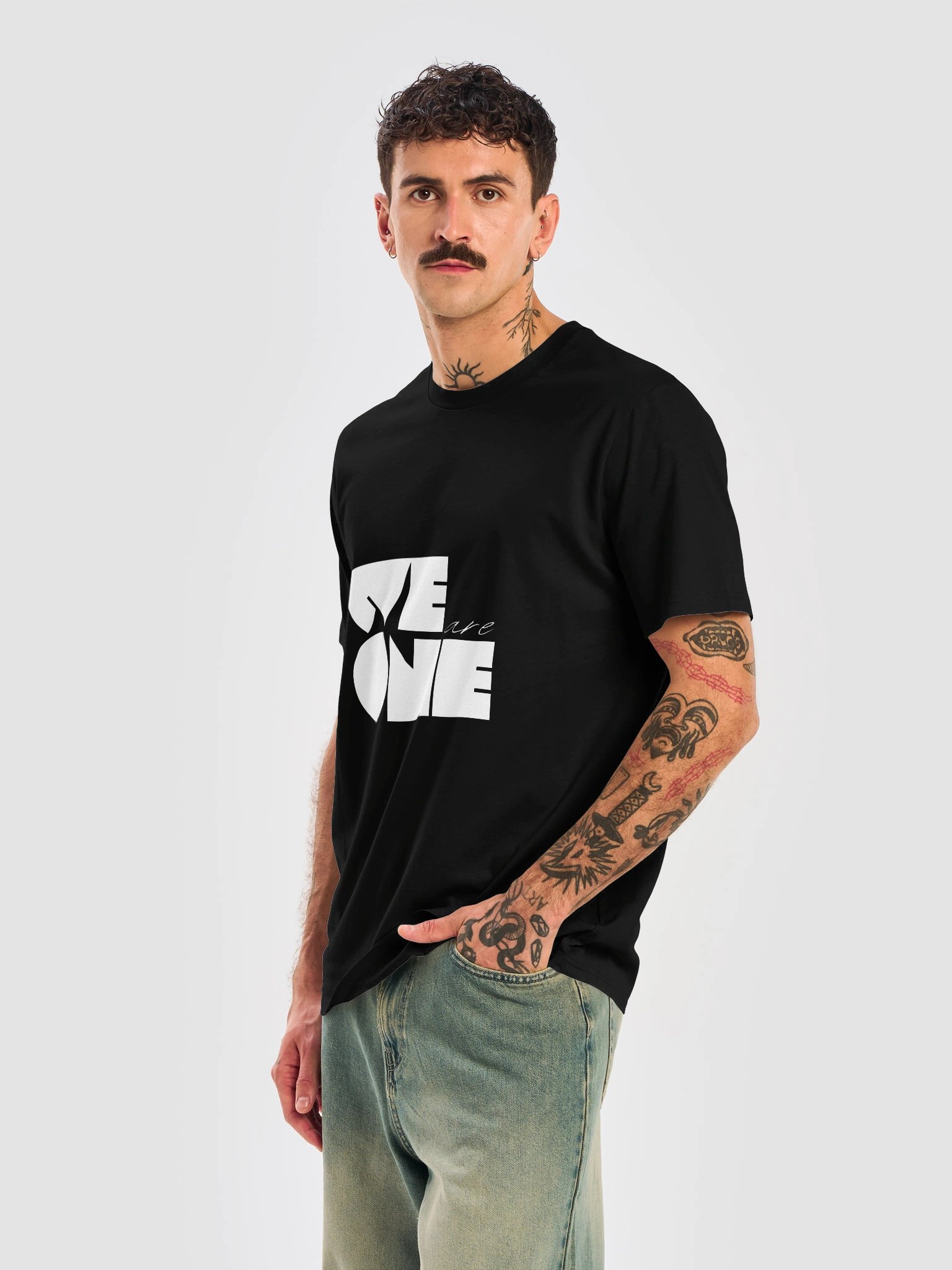 We Are One · Unisex Ribbed-Neck Tee product image (24)