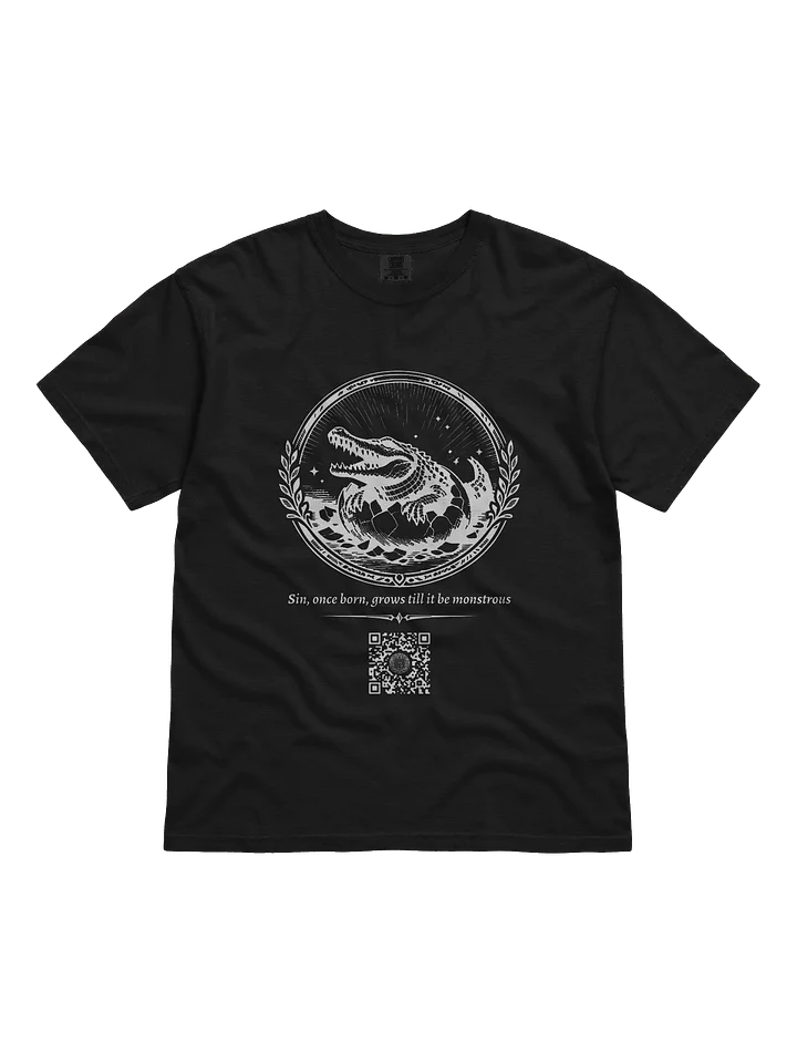 Of Eggs and Crocodiles (White on Black/Color) product image (1)