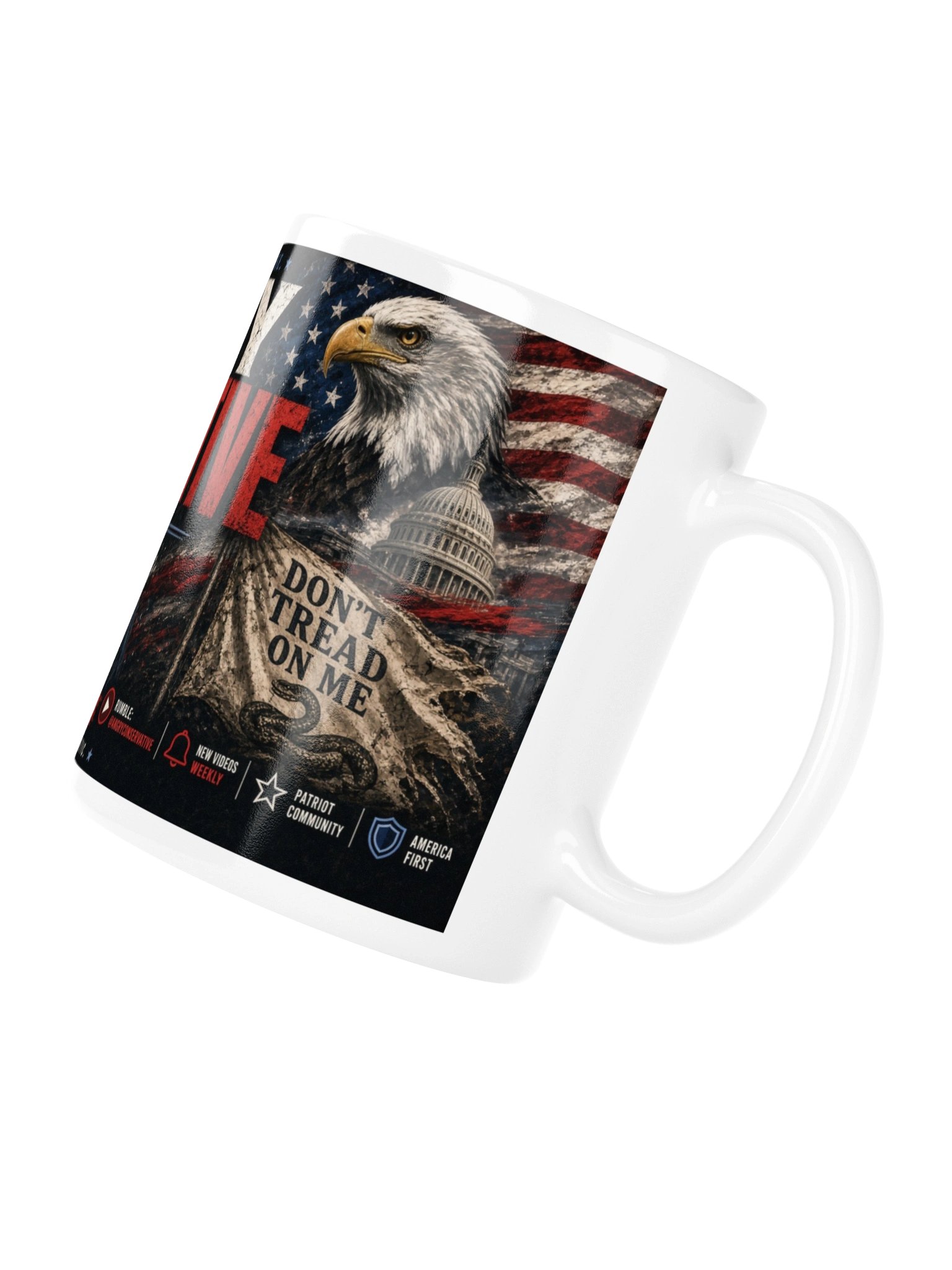 AC White Mug product image (4)