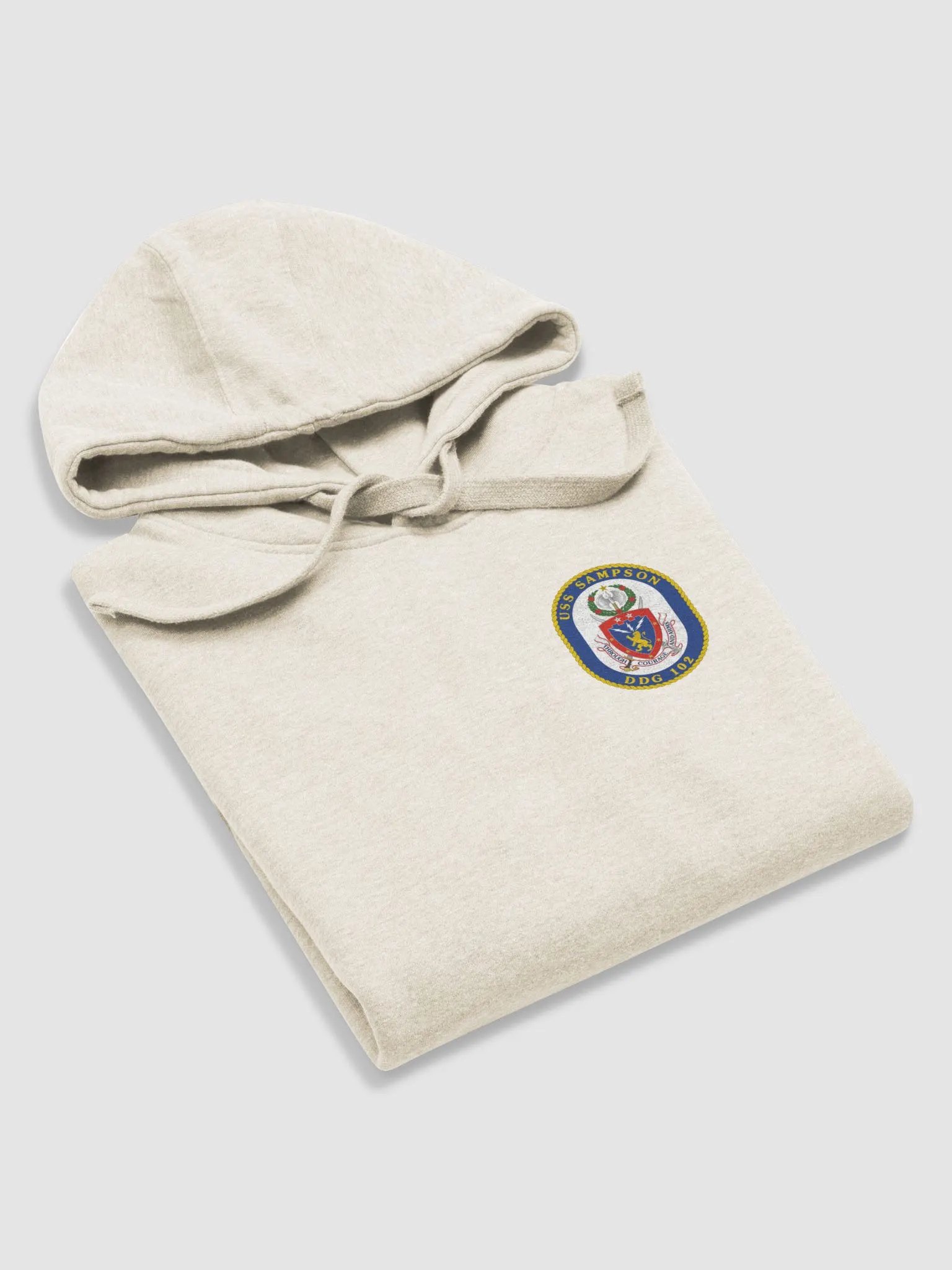USS Sampson DDG 102: Hooded Sweatshirt product image (39)