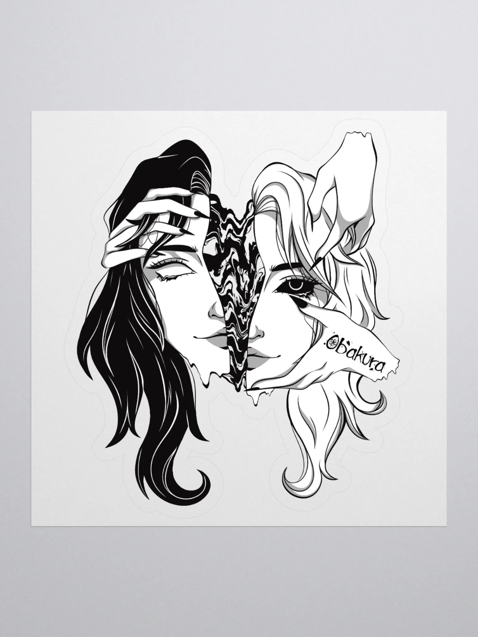 Shattered Sticker product image (1)