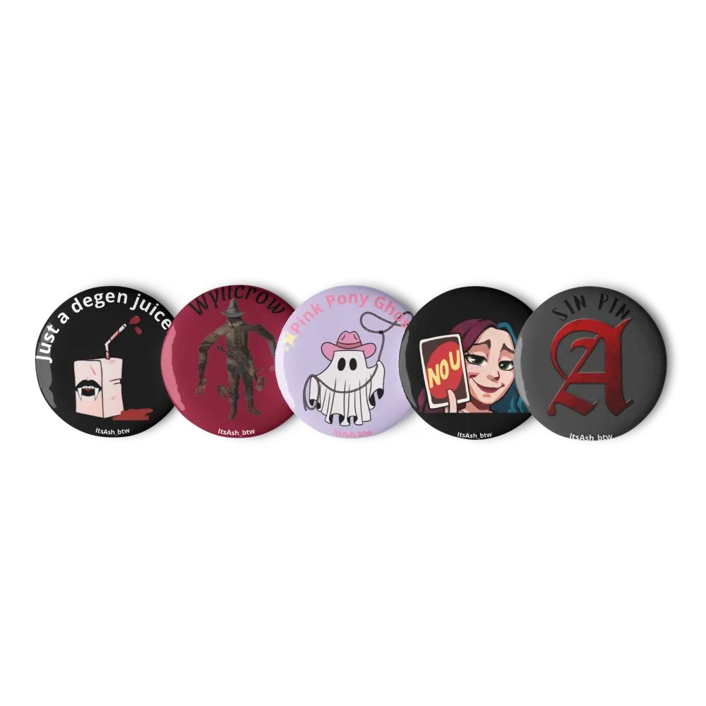 Random Emote Pin Set product image (1)
