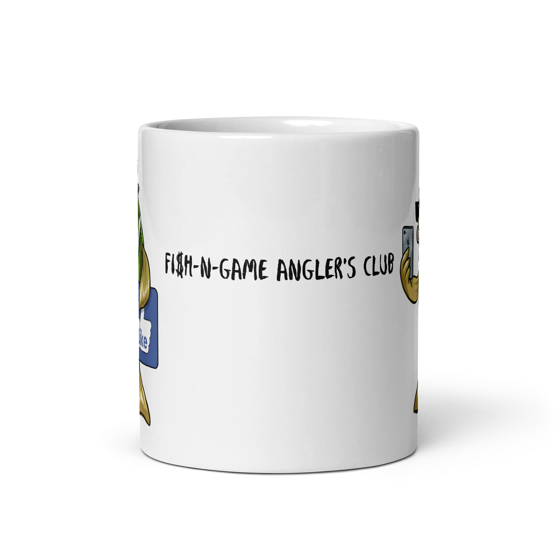 Facebook Like ceramic mug product image (3)