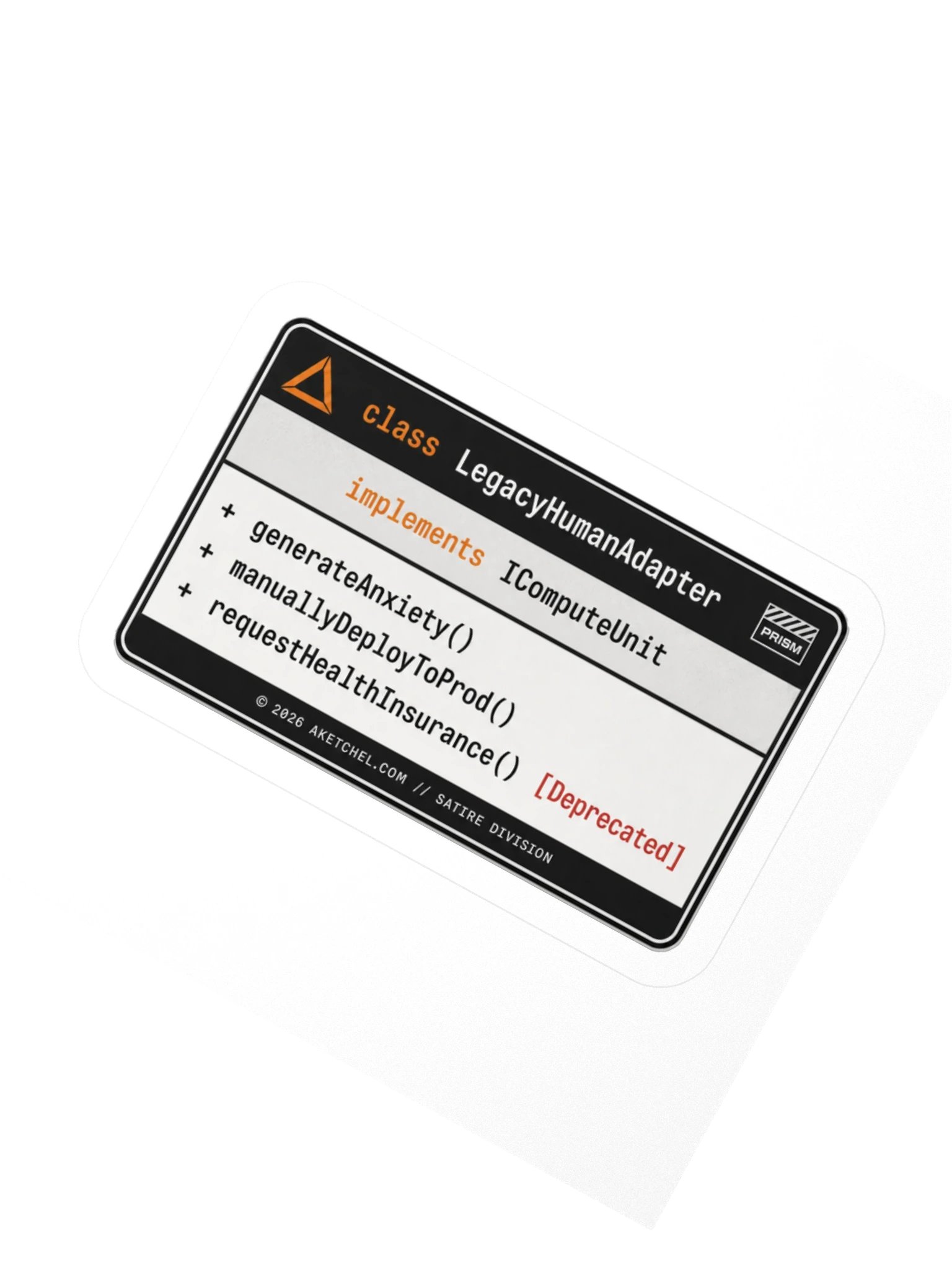 Legacy Human Adapter Sticker product image (2)