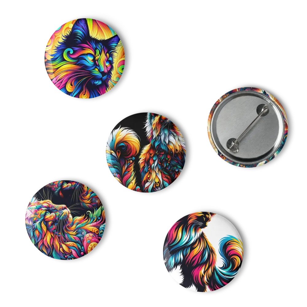 Set of Pin Buttons: Maine Coon product image (6)