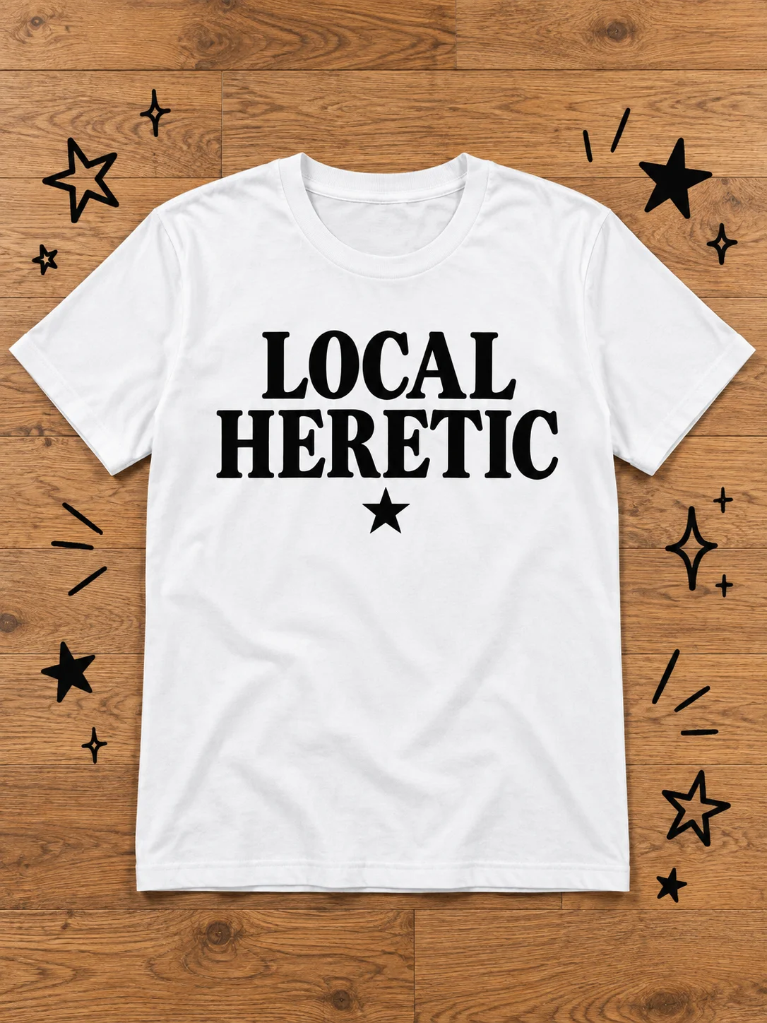 Local Heretic Tee | Funny Graphic Unisex Tee product image (6)