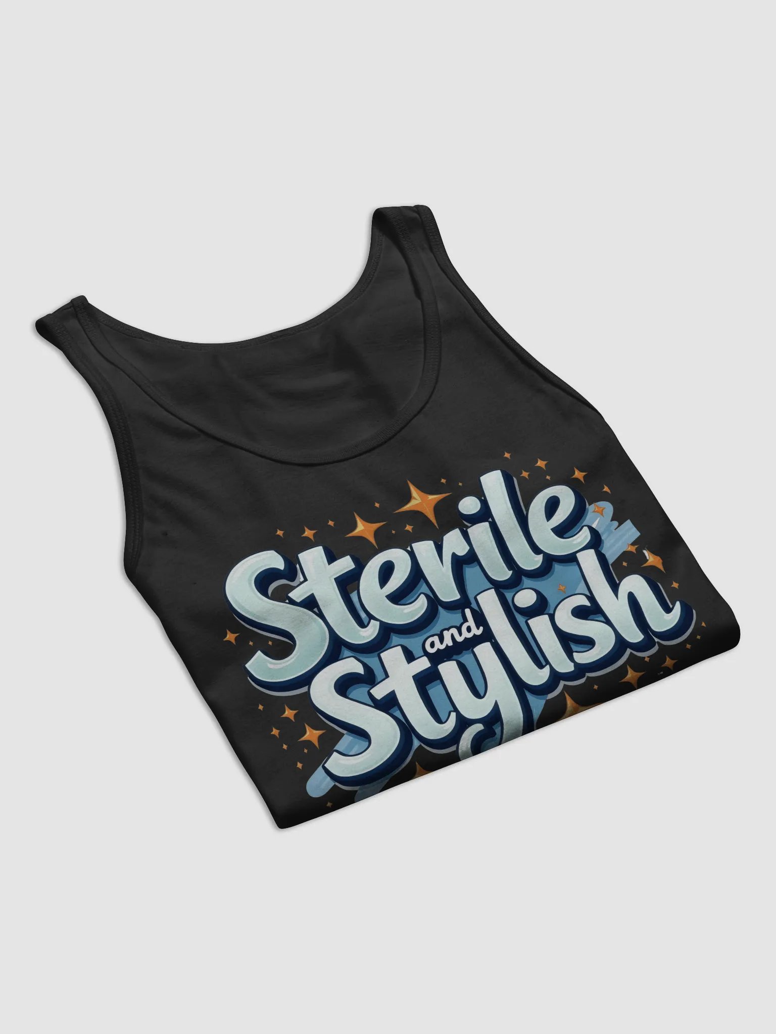 Starry Script Tank: Sterile and Stylish product image (62)