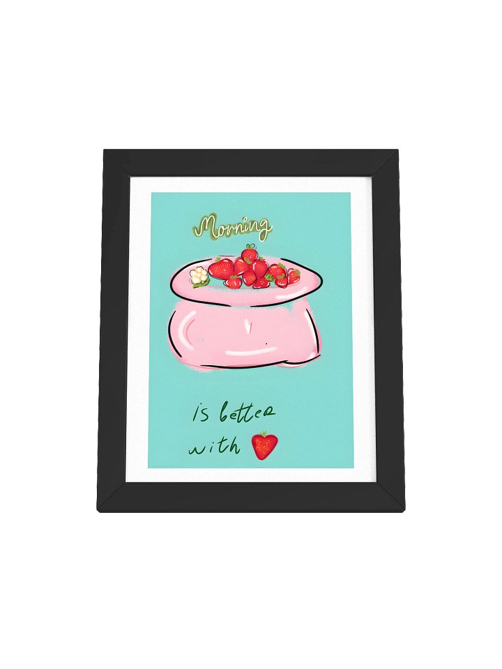 Morning routine, but make it cute. 🍓☕ product image (2)