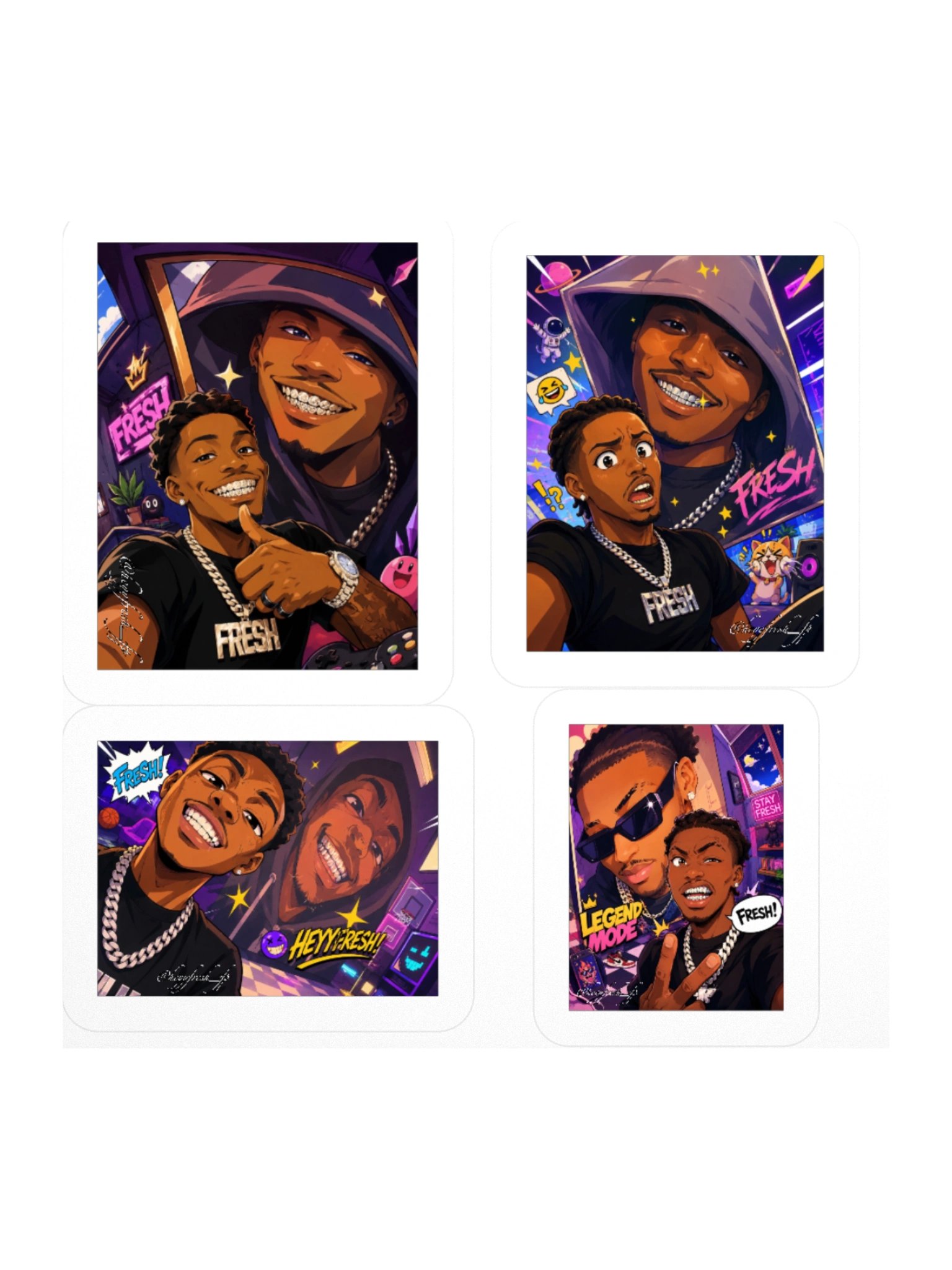 Stickers Made by @heyyfresh_fp product image (1)