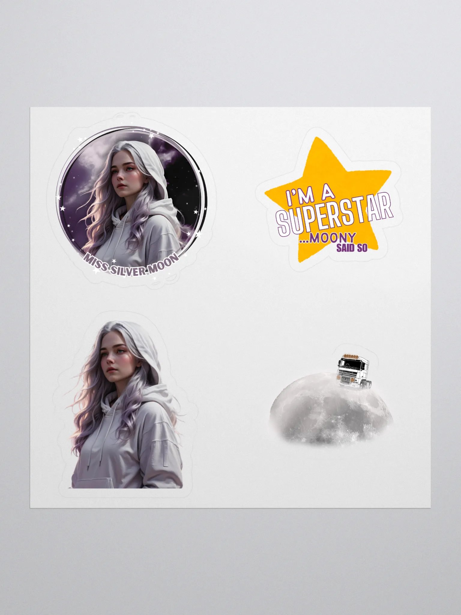 Moony Sticker Pack product image (1)