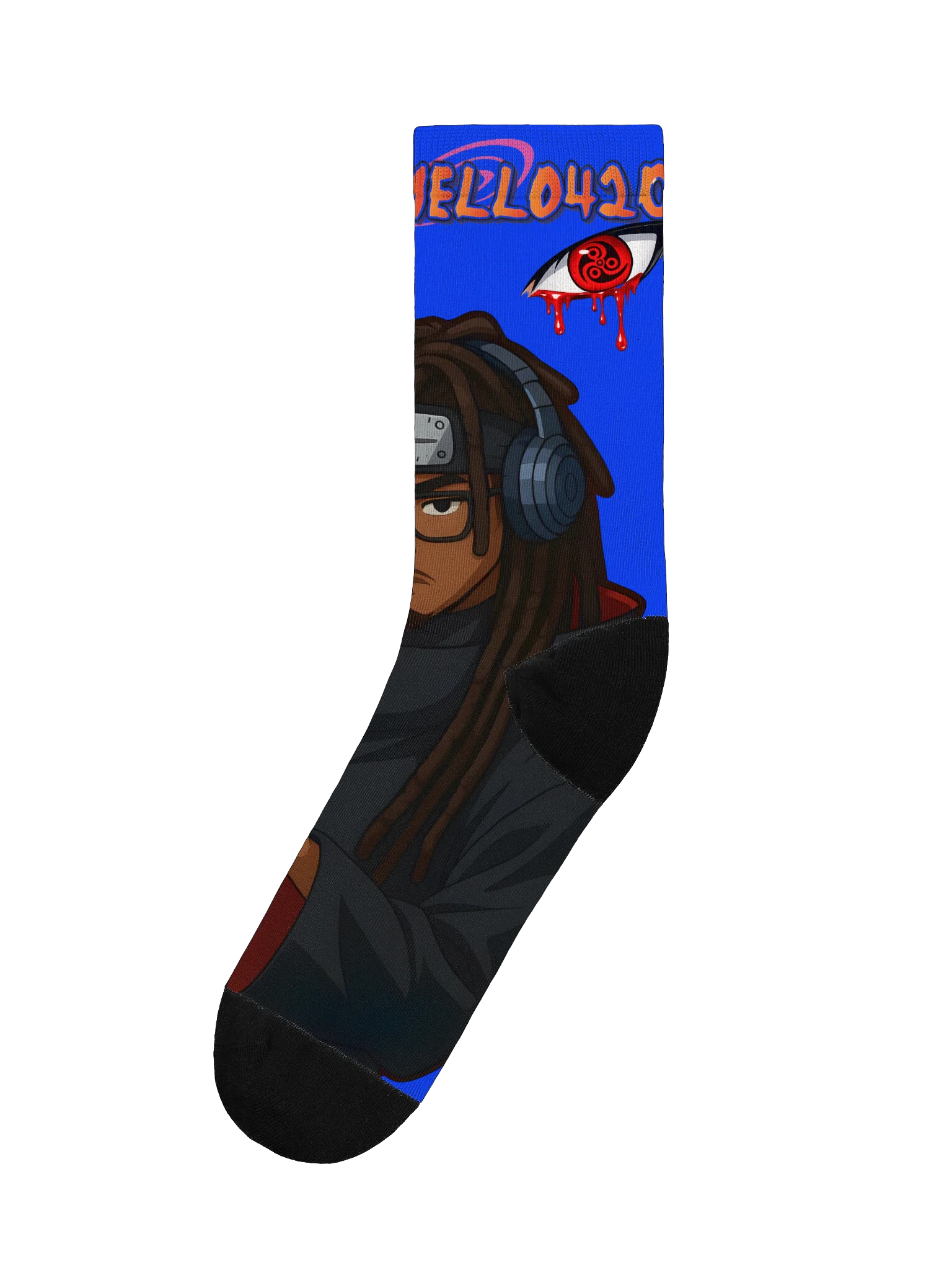 TheTTVTheMello420's Anime Crew Socks product image (1)