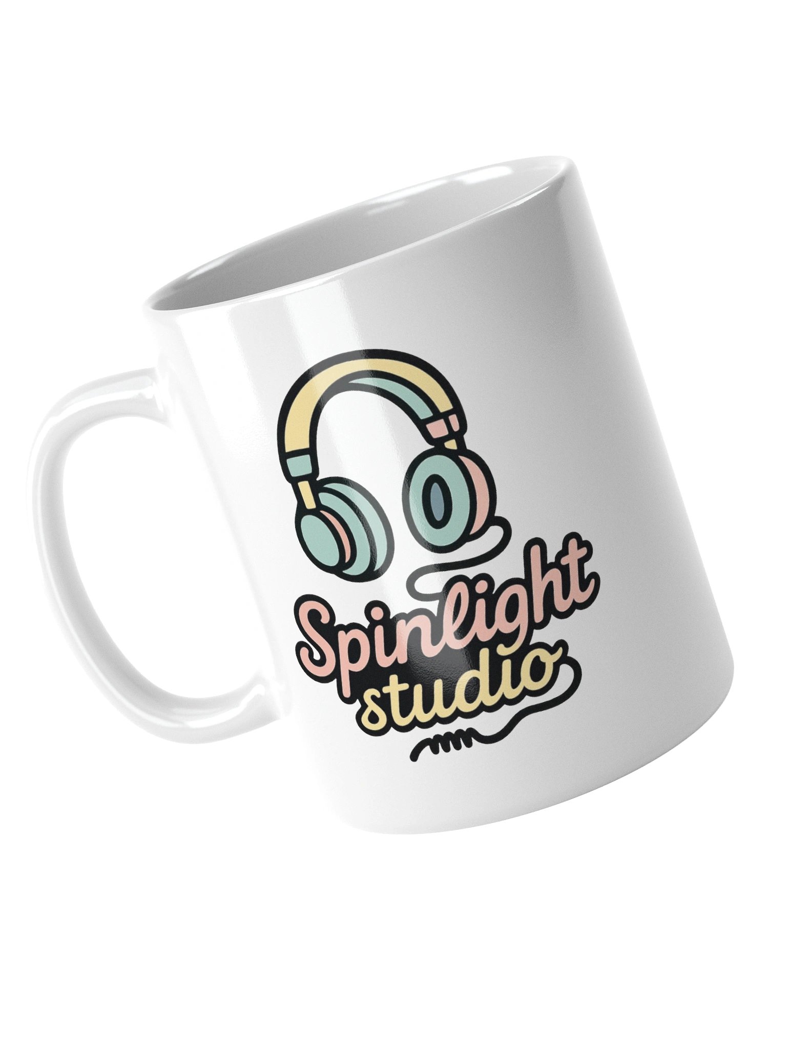 Retro Spinlight Mug (White) product image (3)