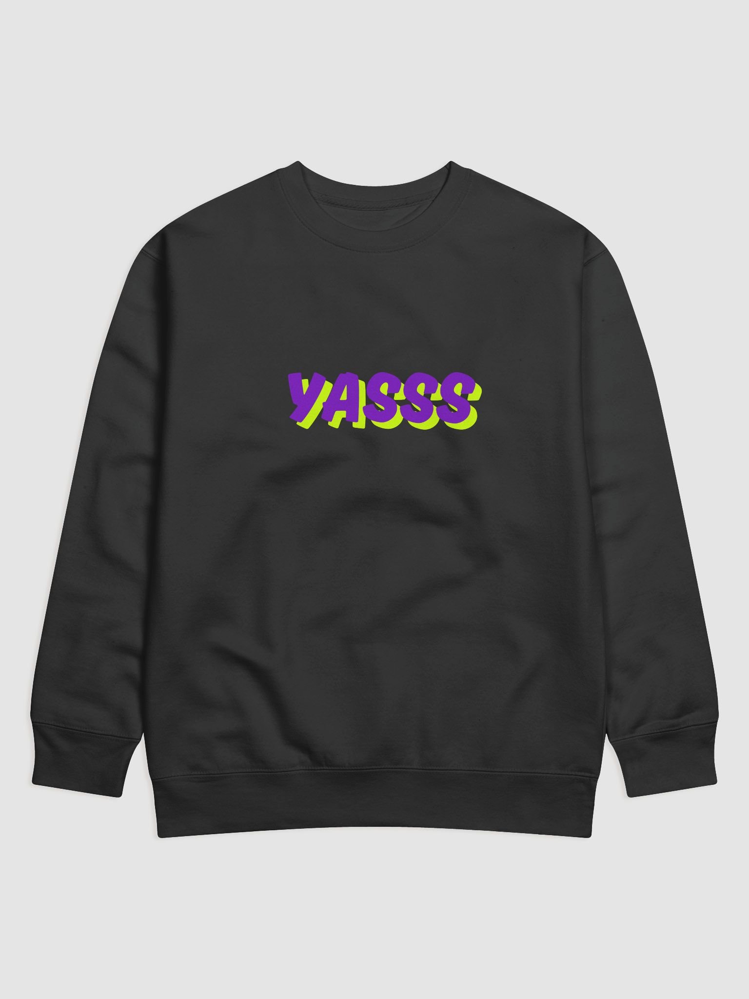 YASSS Bold Statement Sweatshirt product image (1)