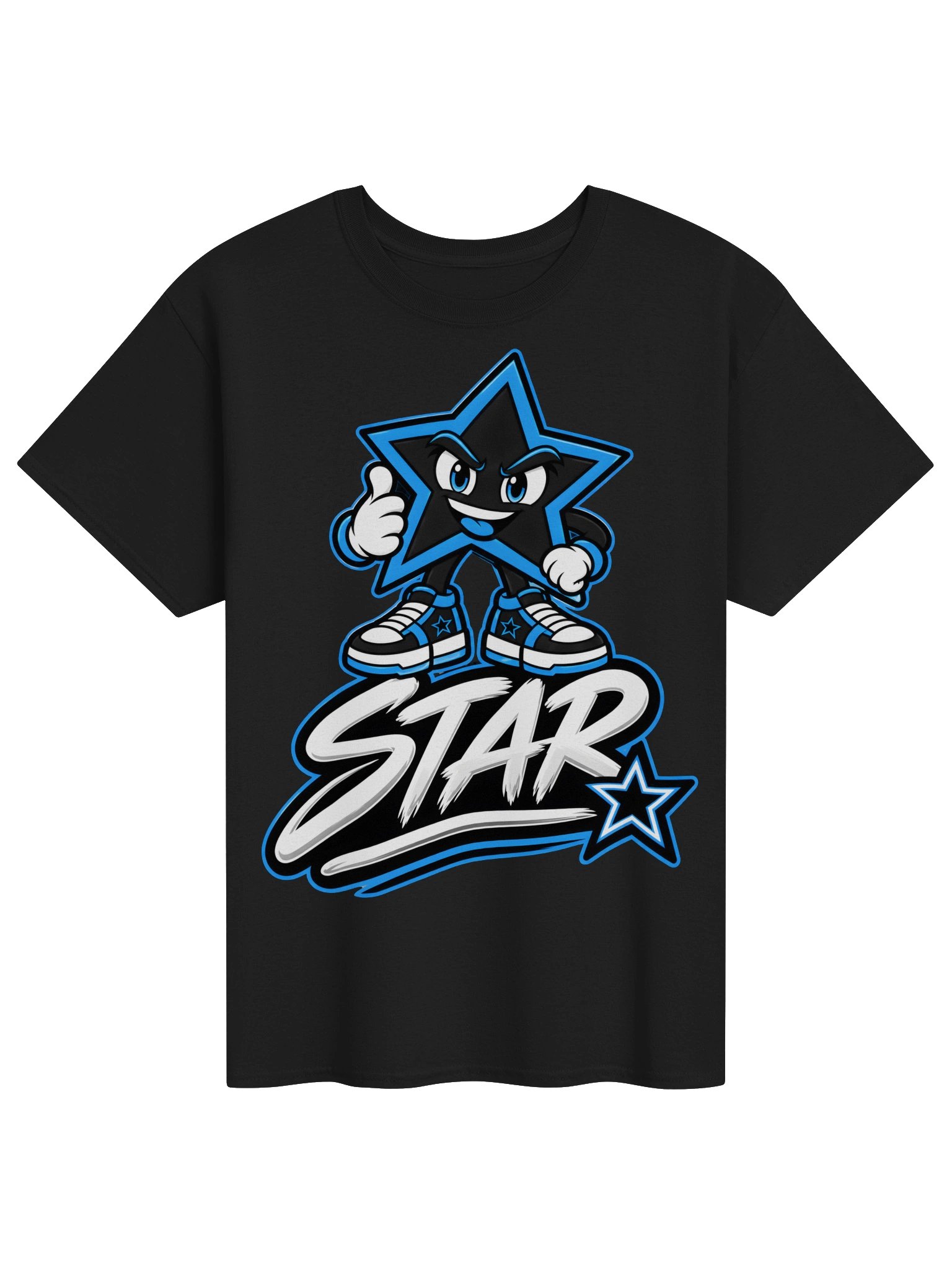 STAR Logo Thumbs-Up Graphic T-Shirt product image (1)