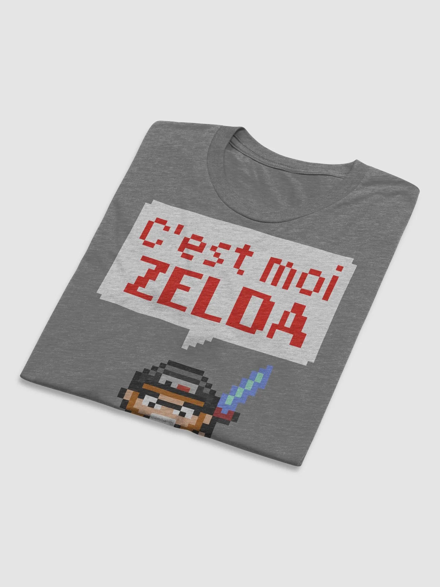 Guiz est ZELDA – T-Shirt product image (4)