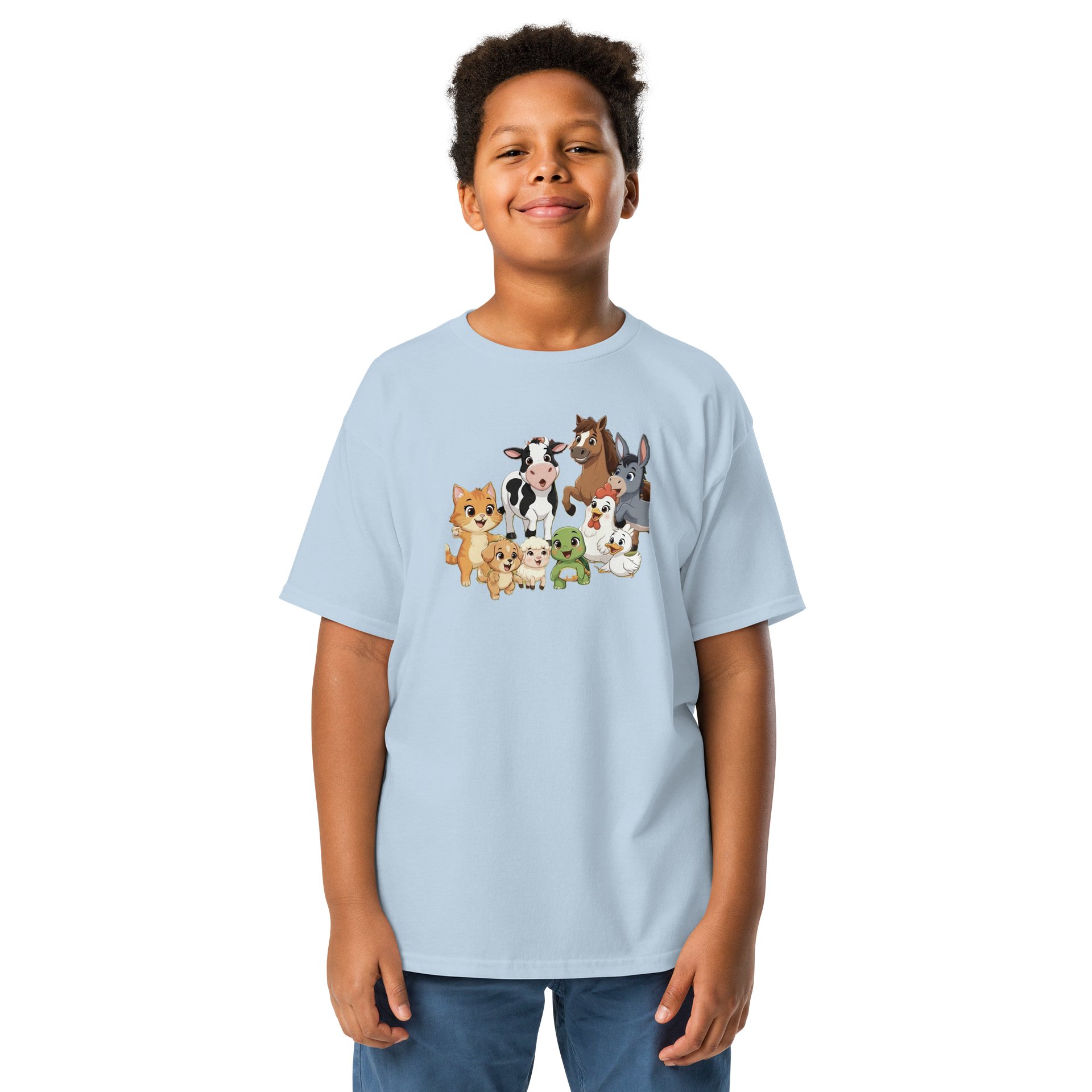 Cute Farm Friends Youth Tee product image (1)