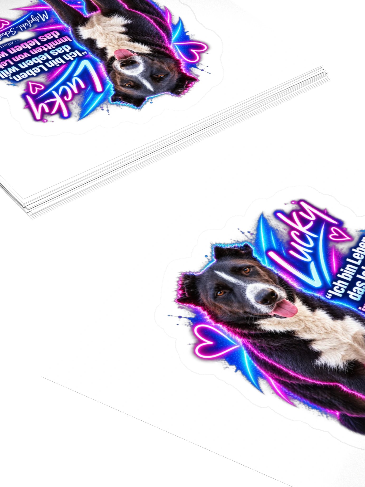 Lucky – Mitgefühl. Schutz. Leben. Sticker product image (4)