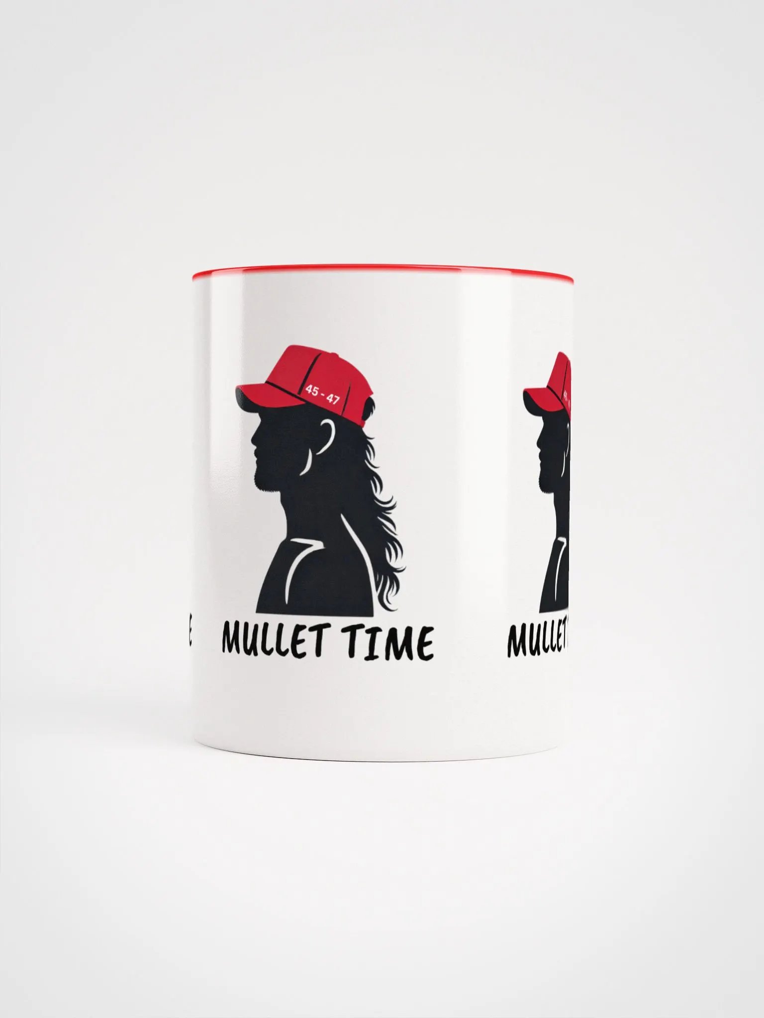 Trump 2024 Victory Coffee Mug, Mullet Lovers, 45 - 47 Hat, Patriotic Coffee Mug product image (5)