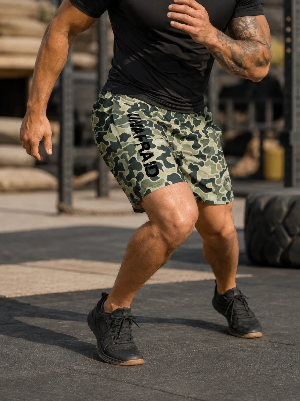 Ambush Camo 7" Hybrid Training Shorts product image (1)