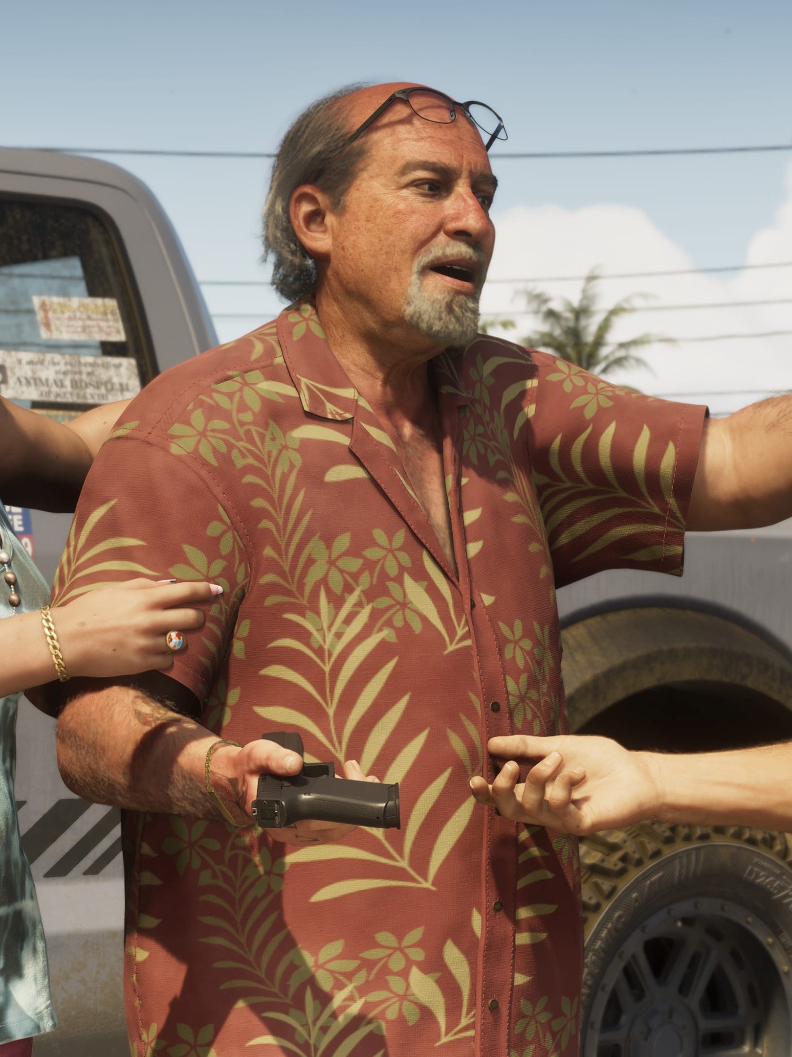 GTA VI Brian Heder Tropical Shirt product image (1)